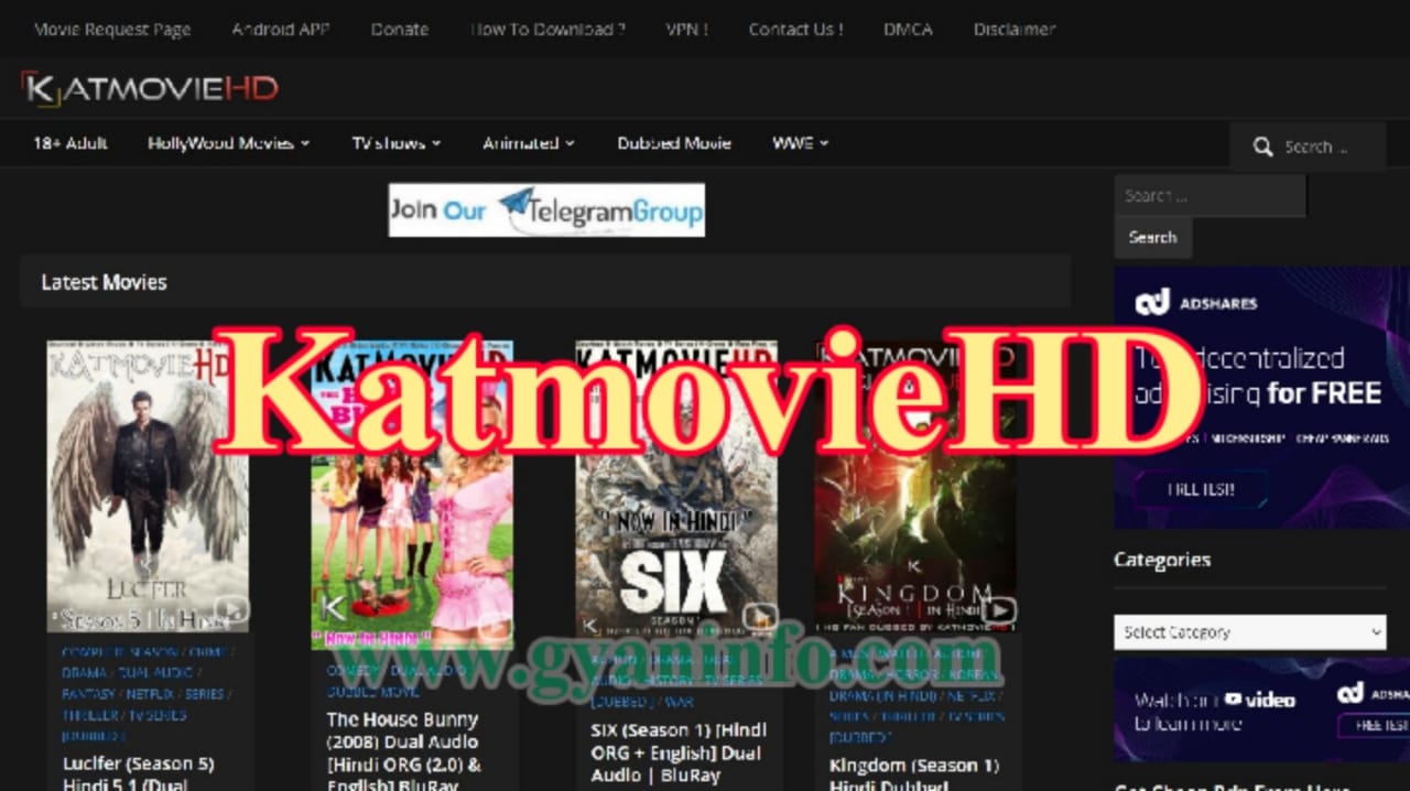 KatmovieHd 2022 - Download All Bollywood, Hollywood, Tamil Movies and Web Series