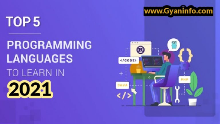 Top 5 Programming Languages You Should Learn In 2021