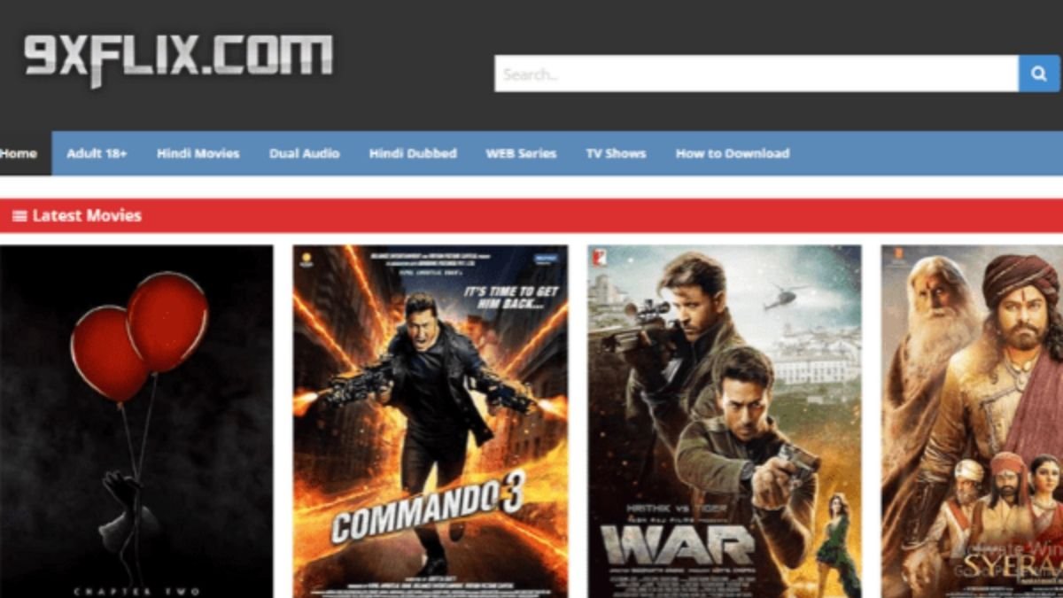 9xflix Homepage 2022: 9xflix Bollywood, South Hindi Dubbed, Hollywood Dubbed Dual Audio Movies Hindi Movies