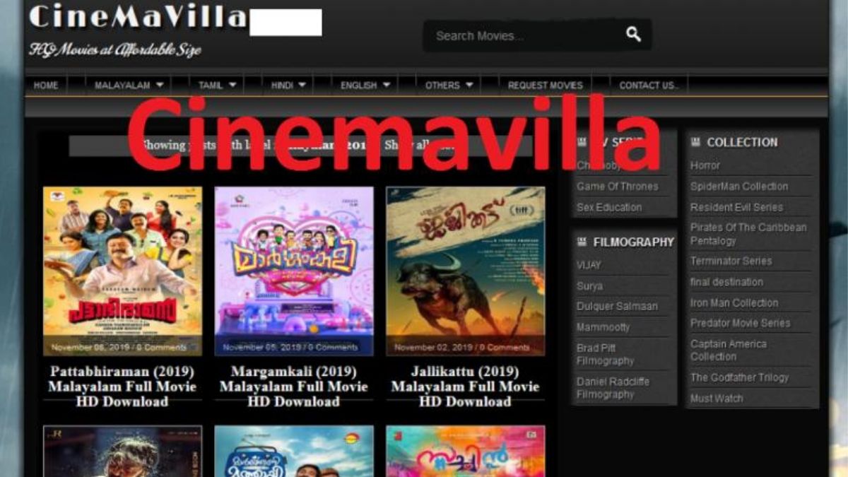 Cinemavilla 2021: Tamil, Telugu, Malayalam Movies Download