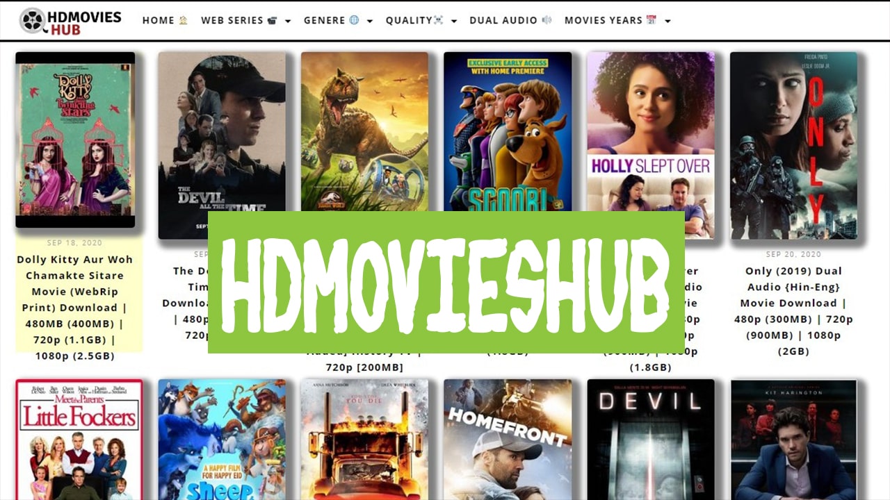 HDMoviesHub 2022: Latest Bollywood, Hollywood Movies Download 480p,720p, 1080p