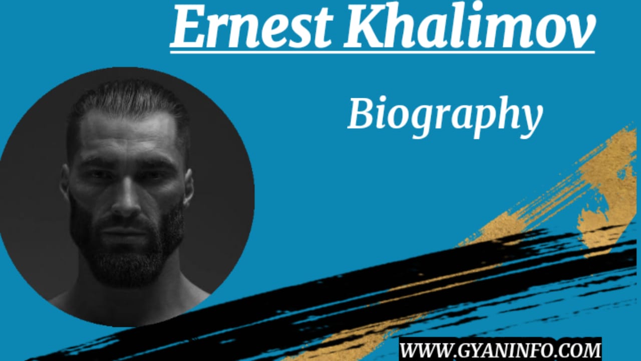 Ernest Khalimov Biography, Wiki, Age, Height, Real Face, Net Worth & More