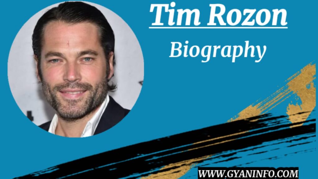 Tim Rozon Biography