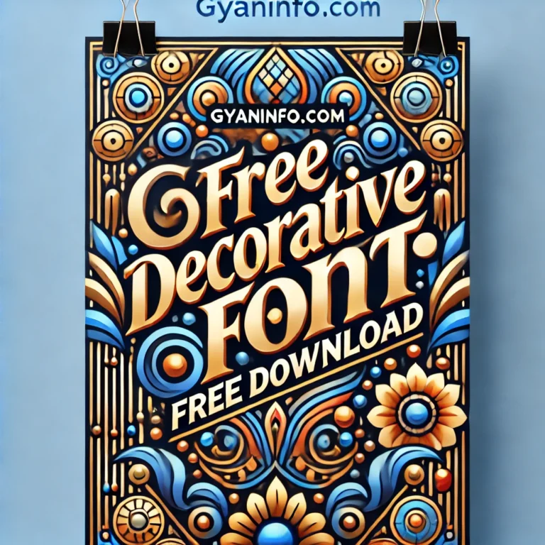 Decorative Fonts Free Download