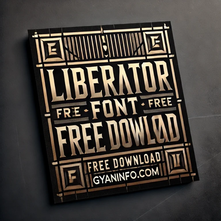 Liberator Font Free Download