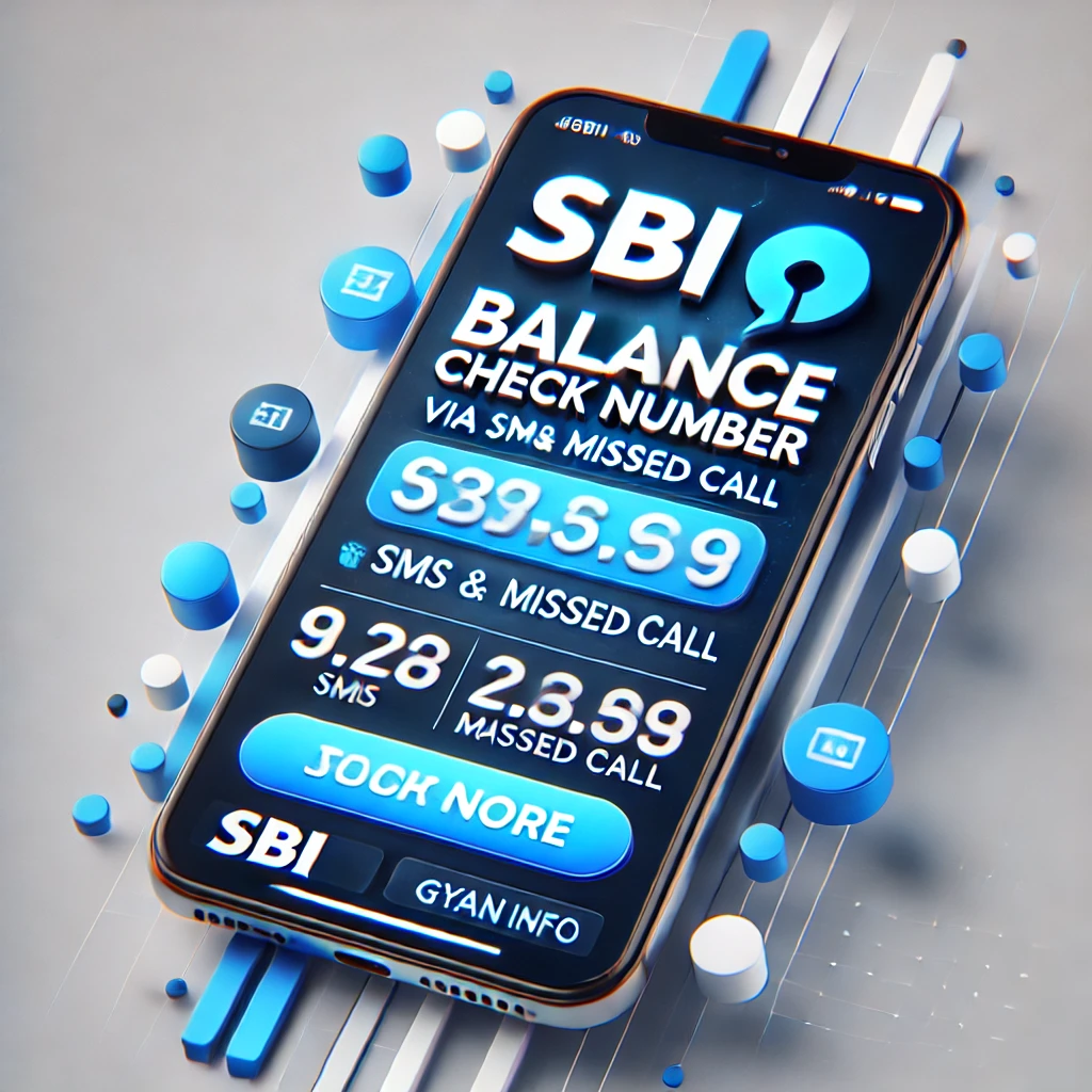 SBI Balance Check Number via SMS and Missed Call