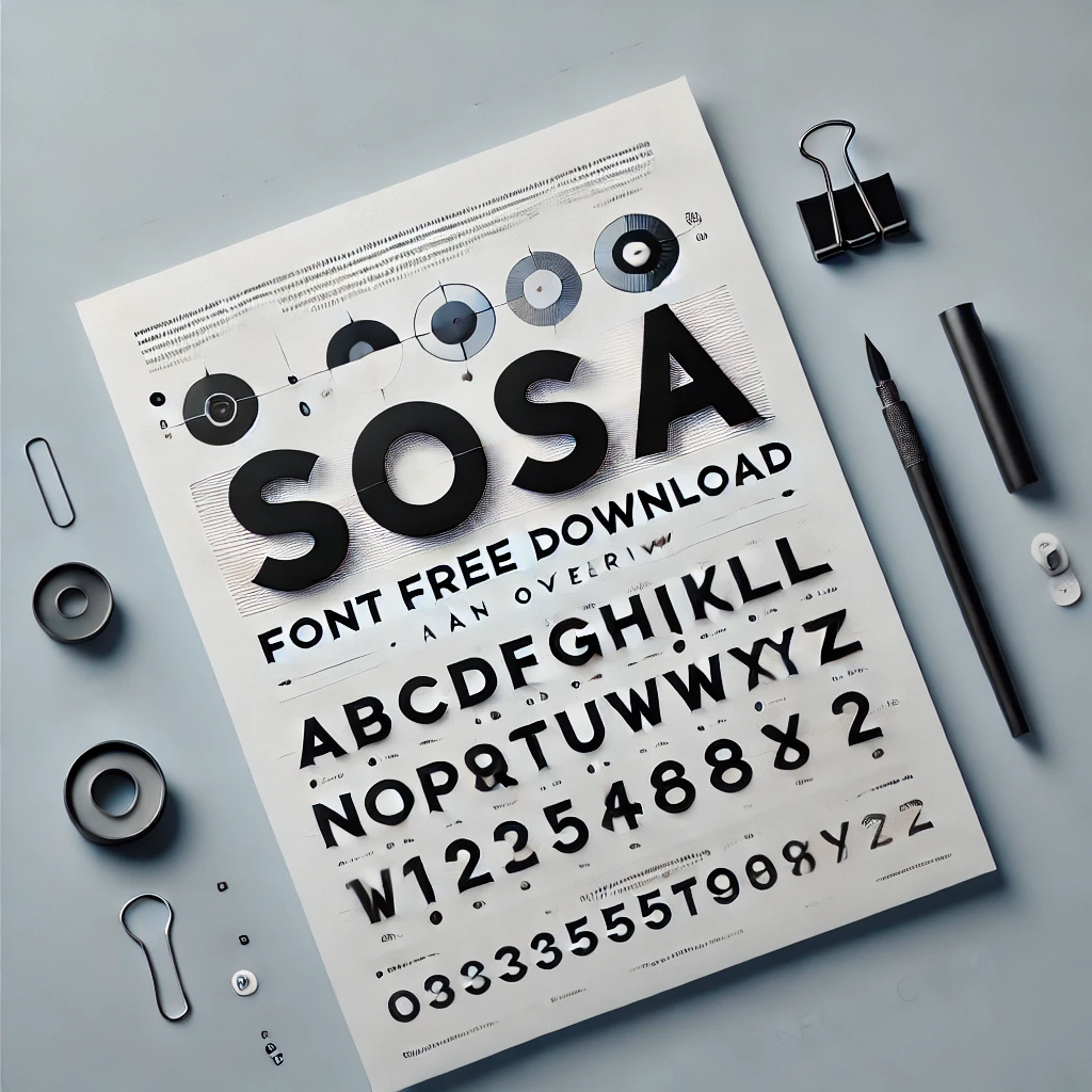 Sosa Font Free Download