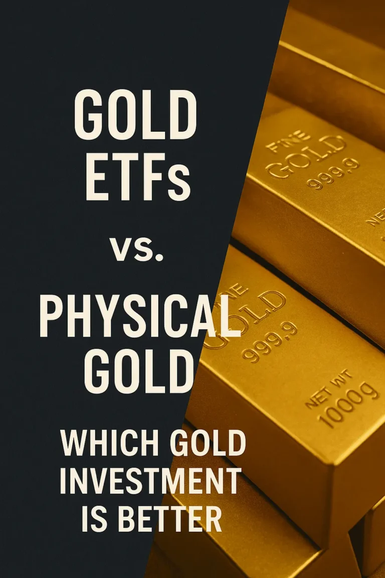 Gold ETFs vs Physical Gold Which Gold Investment Is Better