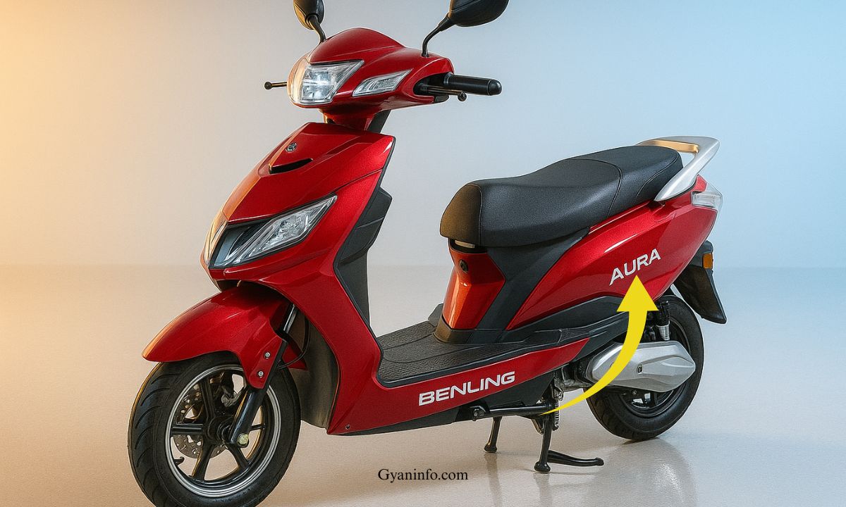 Benling Aura Electric Scooter Launched at ₹91,667 – Stylish Looks and Smart Features