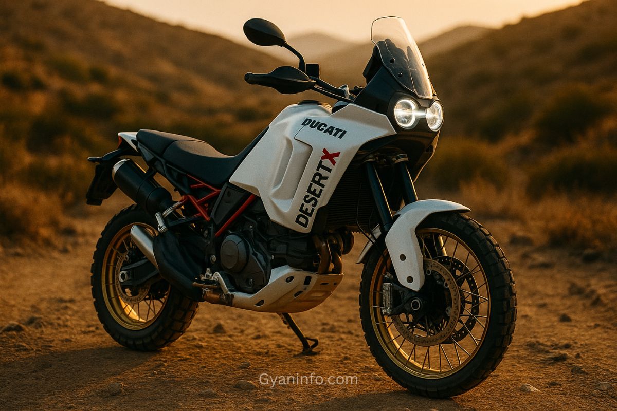 Ducati DesertX – A Perfect Blend of Thrill, Power, and Luxury