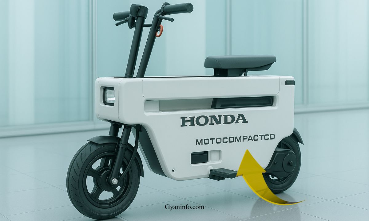 Honda Motocompacto – A Stylish and Compact Electric Scooter