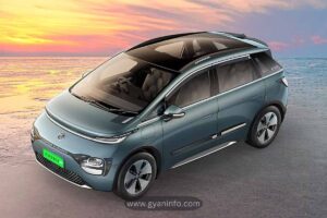 MG Windsor EV Long-Range Variant Spied Undisguised With ADAS Badge
