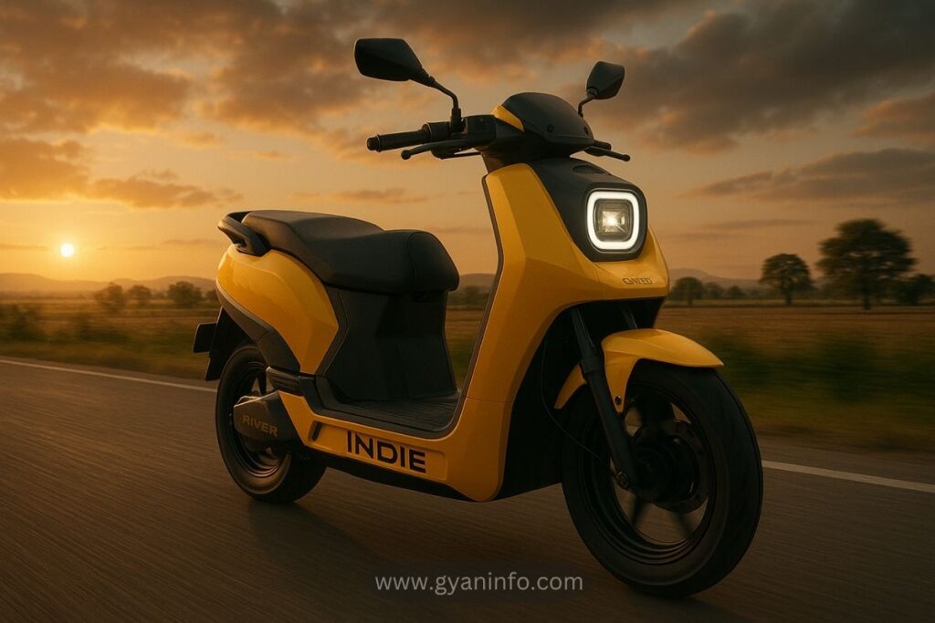 River Indie: The Stylish Electric Scooter with a 120 km Range