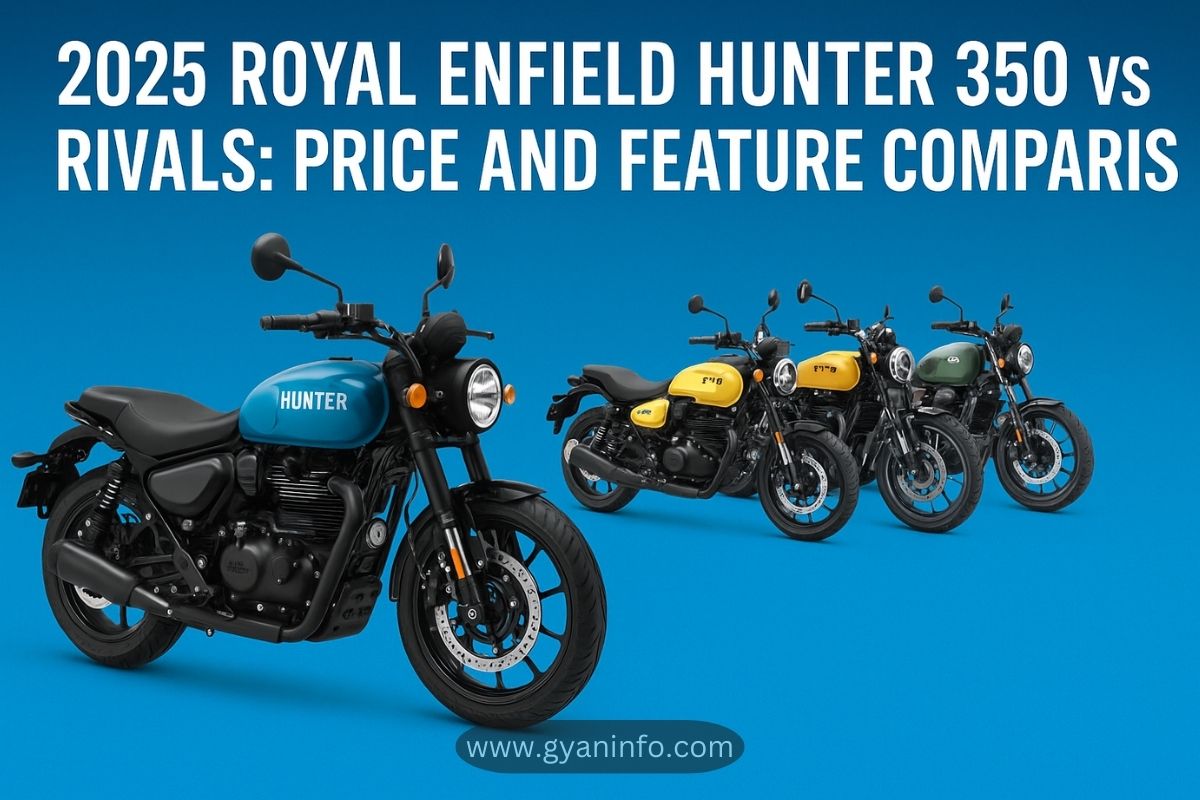 Royal Enfield Hunter 350 vs Rivals: Price and Feature Comparison