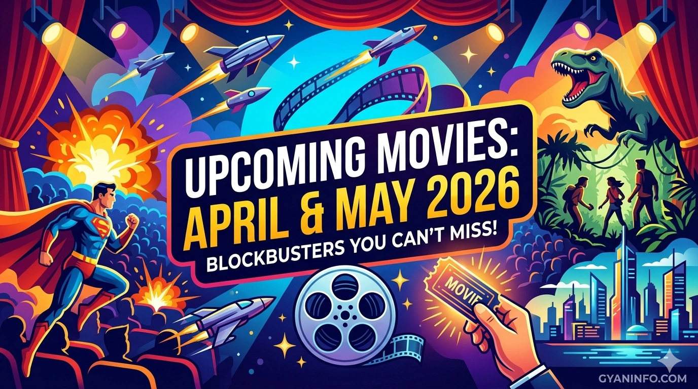 Top 10 Upcoming Movies April–May 2026